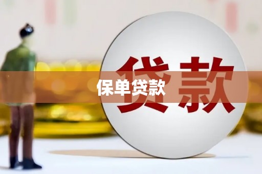 安宁保单贷款
