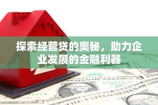 安宁探索经营贷的奥秘，助力企业发展的金融利器
