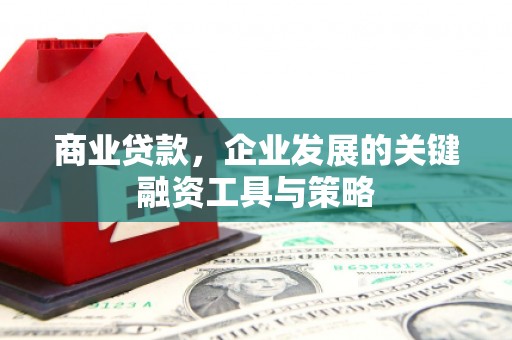 安宁商业贷款，企业发展的关键融资工具与策略