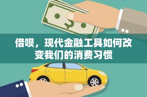 安宁借呗，现代金融工具如何改变我们的消费习惯