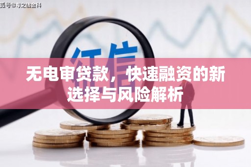 安宁无电审贷款，快速融资的新选择与风险解析