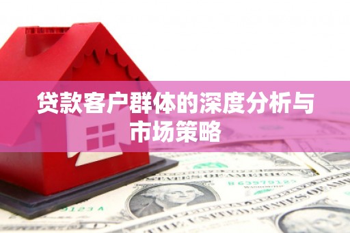 安宁贷款客户群体的深度分析与市场策略