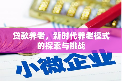 安宁贷款养老，新时代养老模式的探索与挑战