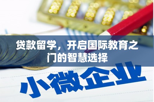 安宁贷款留学，开启国际教育之门的智慧选择