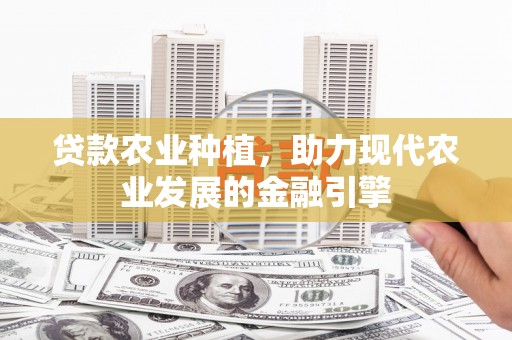 安宁贷款农业种植，助力现代农业发展的金融引擎