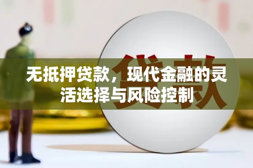 安宁无抵押贷款，现代金融的灵活选择与风险控制