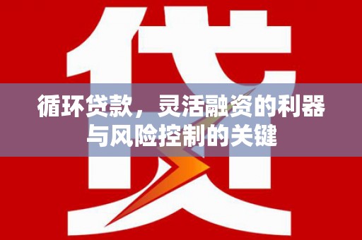 安宁循环贷款，灵活融资的利器与风险控制的关键