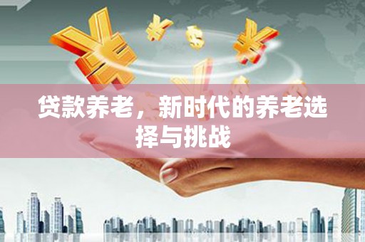 安宁贷款养老，新时代的养老选择与挑战