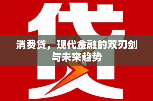 安宁消费贷，现代金融的双刃剑与未来趋势