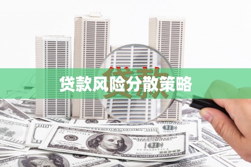 安宁贷款风险分散策略