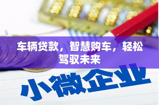 安宁车辆贷款，智慧购车，轻松驾驭未来