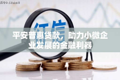 安宁平安普惠贷款，助力小微企业发展的金融利器