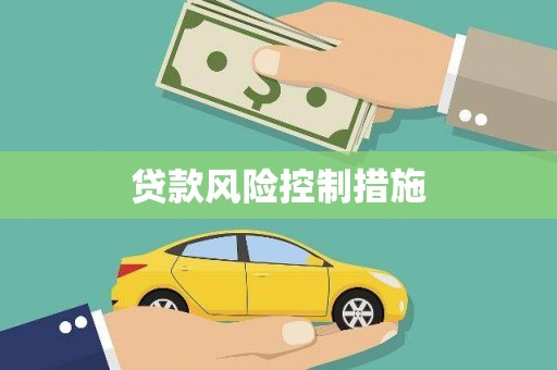安宁贷款风险控制措施